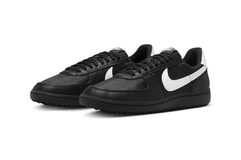 ナイキからドレッシーな印象のらフィールドジェネラル‘82 “ブラック/ホワイト”が登場 Nike Field General 82 Black White FQ8762-001 Release Info