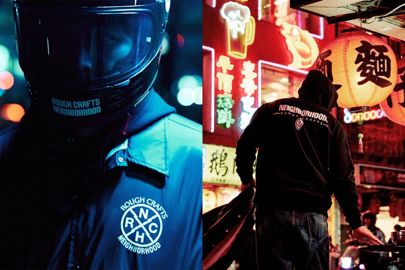 NEIGHBORHOOD から台湾発のカスタムバイクブランド ROUGH CRAFTS とのコラボアイテムが発売