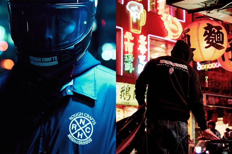 NEIGHBORHOOD から台湾発のカスタムバイクブランド ROUGH CRAFTS とのコラボアイテムが発売