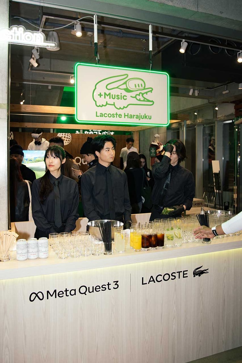 Meta Quest 3 と LACOSTE のコラボによる“世界最小のゴルフ場!?”が原宿に爆誕