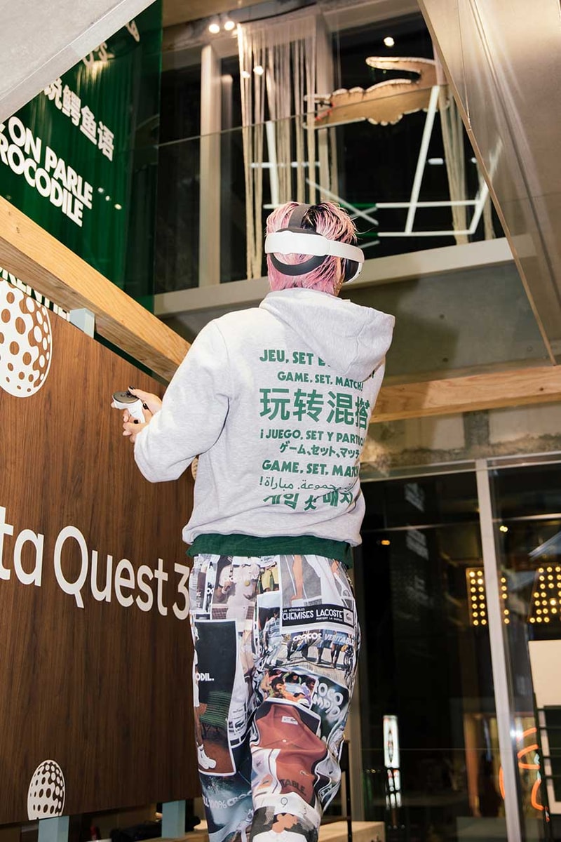 Meta Quest 3 と LACOSTE のコラボによる“世界最小のゴルフ場!?”が原宿に爆誕