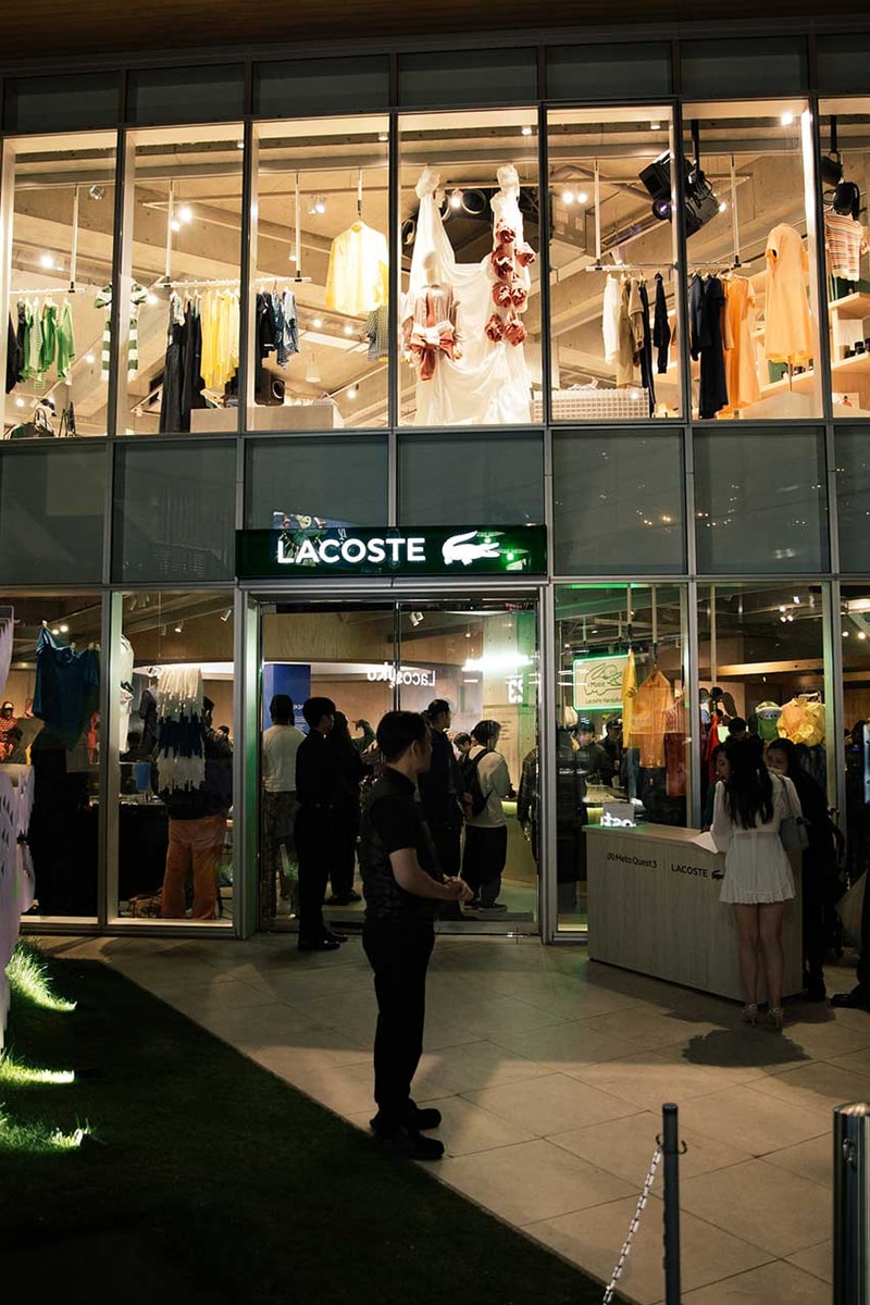 Meta Quest 3 と LACOSTE のコラボによる“世界最小のゴルフ場!?”が原宿に爆誕