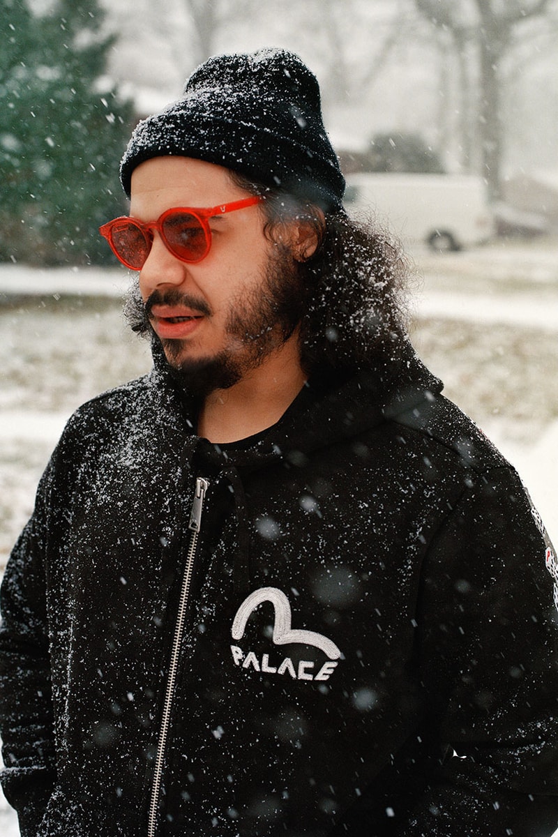 パレス スケートボードとエヴィスが2024年春シーズンのコラボコレクションを発表 palace skatebord evisu 2024 spring collbo collection release info