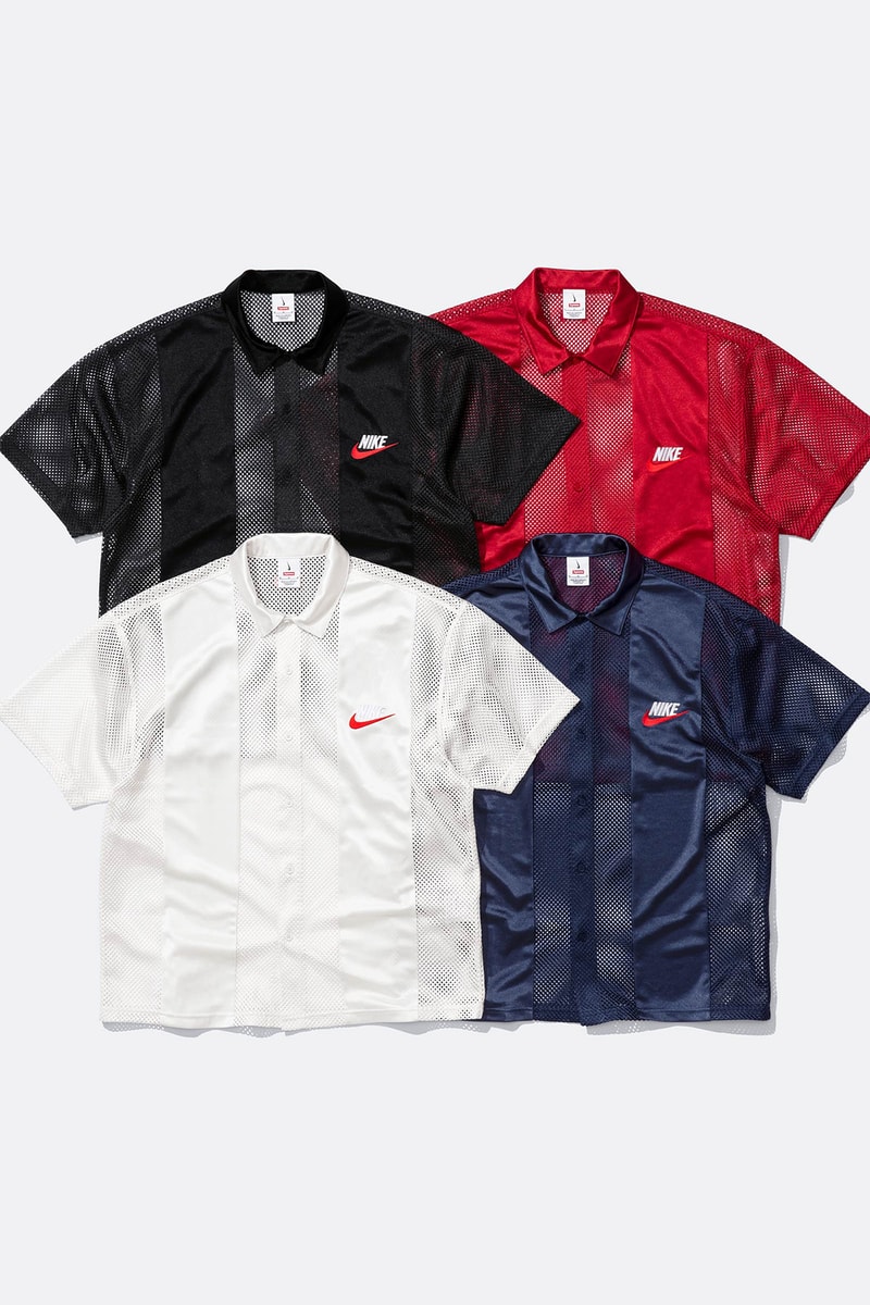 シュプリーム x ナイキ 2024年春夏アパレルコレクションの全貌が解禁 Supreme x Nike apparel collection spring summer 2024 release info