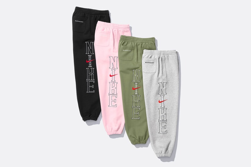 シュプリーム x ナイキ 2024年春夏アパレルコレクションの全貌が解禁 Supreme x Nike apparel collection spring summer 2024 release info