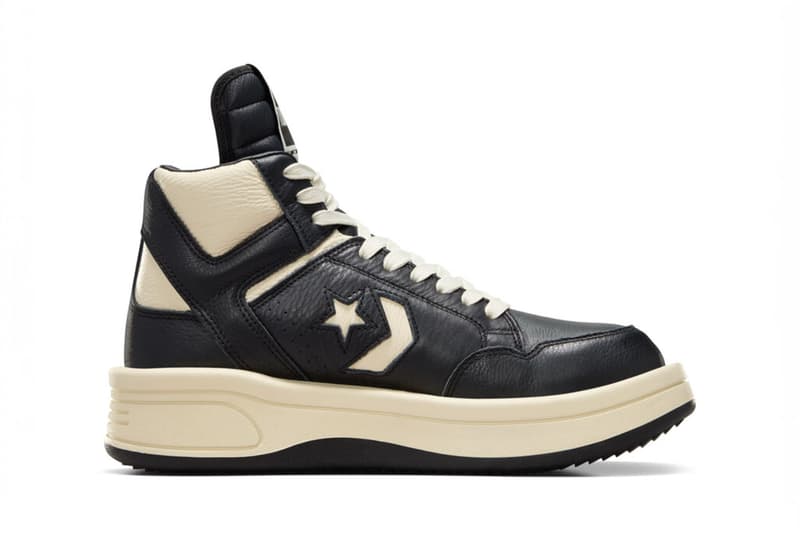 リック・オウエンス ダークシャドウ x コンバースのターボウェポンに新色が登場 Rick Owens DRKSHDW x Converse Wash the TURBOWPN in “Cave” Footwear