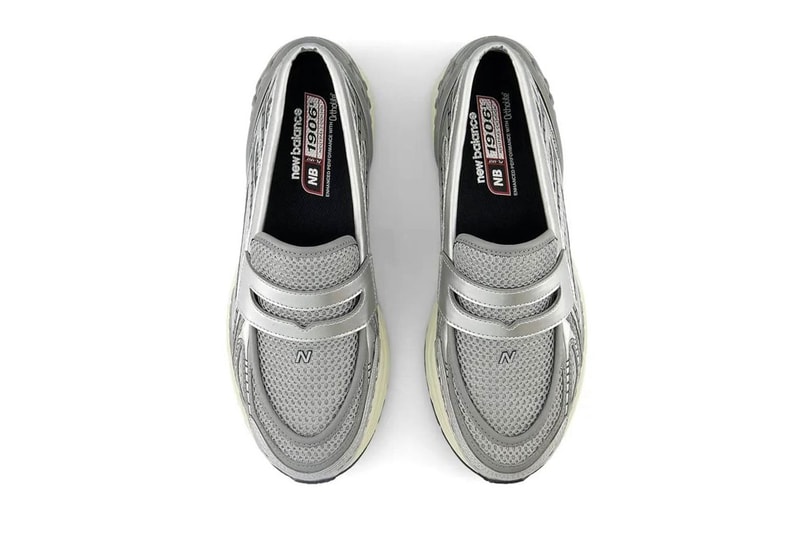 ローファー型のニューバランス1906からヴィンテージ感漂う新色モデルが登場か？ New Balance 1906L Loafer Arrives in "Grey/Silver" footwear sneaker junya watanabe collab fashion week drop price colorway gray collection inline collaboration man fall winter 2024 