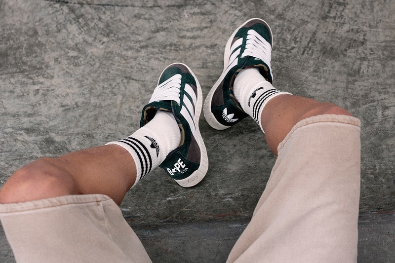 ア・ベイシング・エイプ x アディダス オリジナルスによる最新コラボモデル adidas N BAPE®︎ がローンチ  ベイプ A BATHING APE®︎ x adidas Originals adidas N BAPE®︎ release info