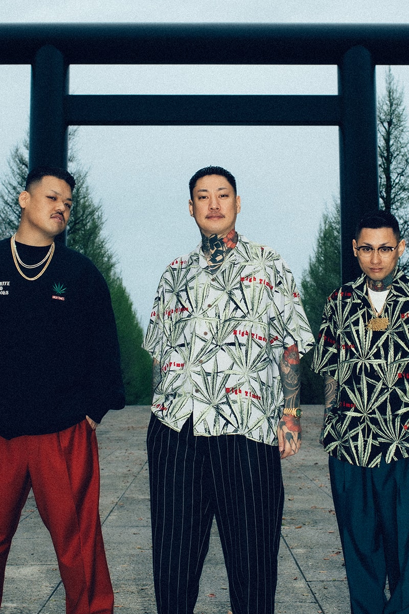 ワコマリアがハイタイムズと舐達麻とのトリプルコラボレーションを発表 wacko maria hightimes namedaruma triple collbo items release info