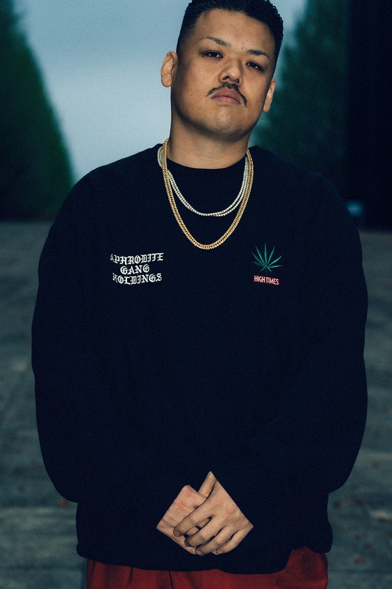 ワコマリアがハイタイムズと舐達麻とのトリプルコラボレーションを発表 wacko maria hightimes namedaruma triple collbo items release info