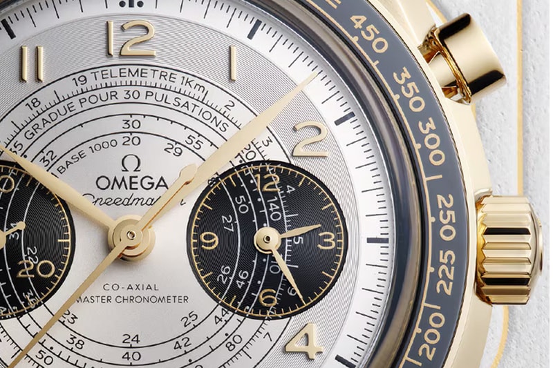 オメガからパリオリンピックを祝したスピードマスター クロノスコープ OMEGA Speedmaster Chronoscope 100 Days to Paris Olympics 2024 Release Info