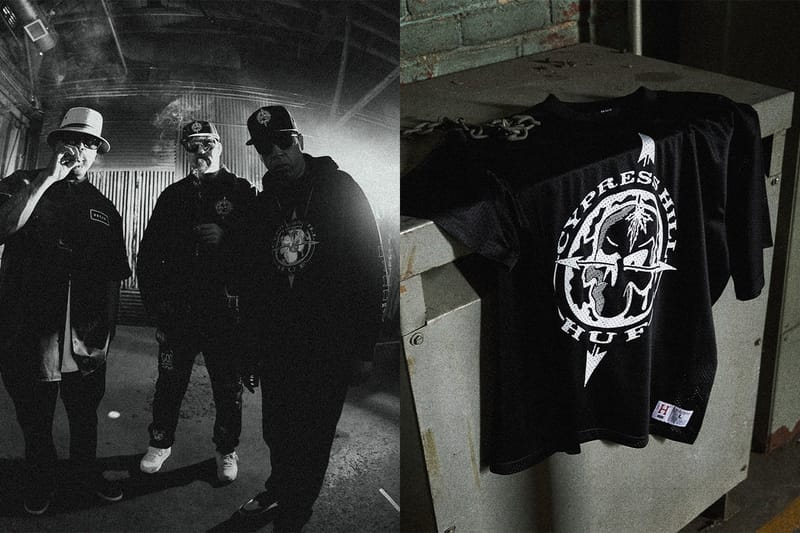 HUF から CYPRESS HILL とのコラボコレクションが発売