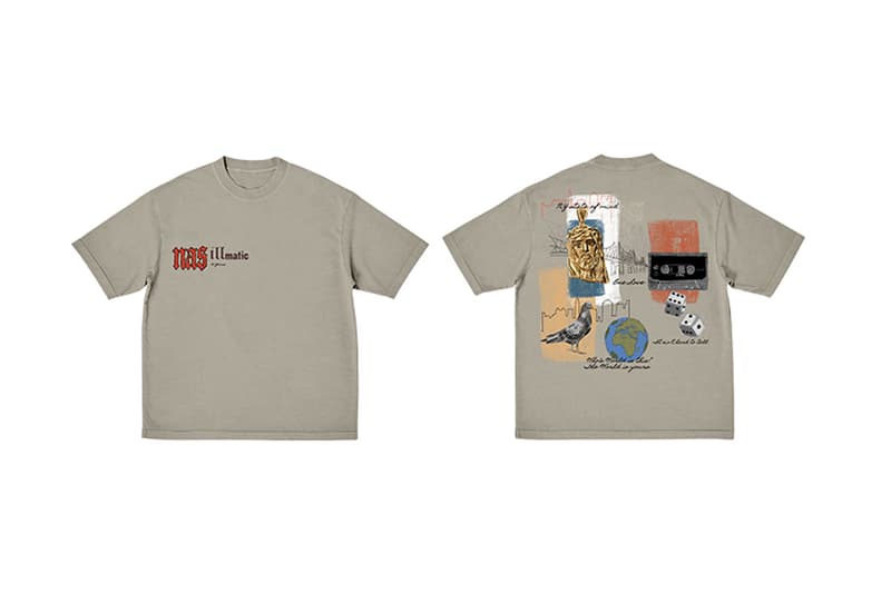 ナズのデビューアルバムリリース30周年を記念したカプセルコレクションが発売 Nas Illmatic Hip-Hop Fashion Streetwear Clothing New York City Rap Rhymes Shopping T-shirt Keyring Badges Air Freshener 