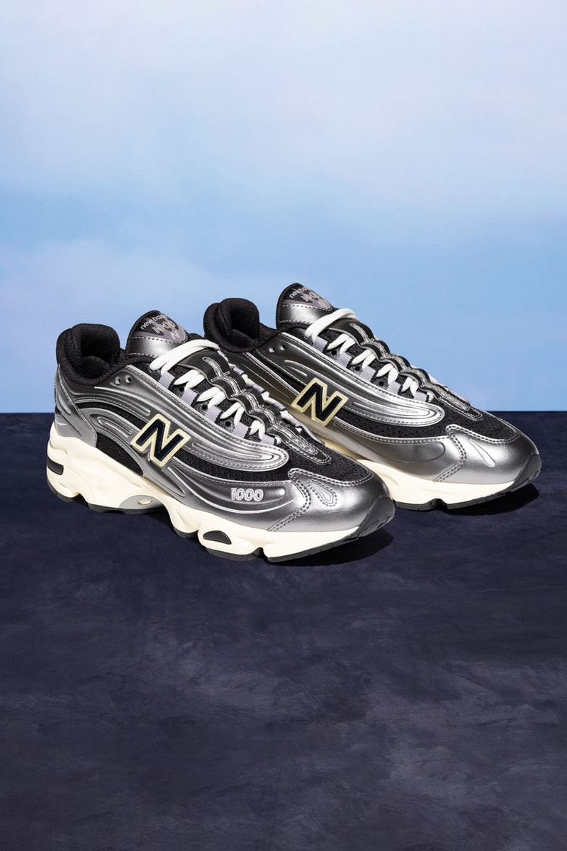 ニューバランスから Y2K スタイルを象徴する 1000のオリジナルカラーが復刻 Dave New Balance 1000 Campaign Sneakers Fashion Trainers Shoes UK Rap Music Grime Drill Central Cee Songs Apple Music Spotify