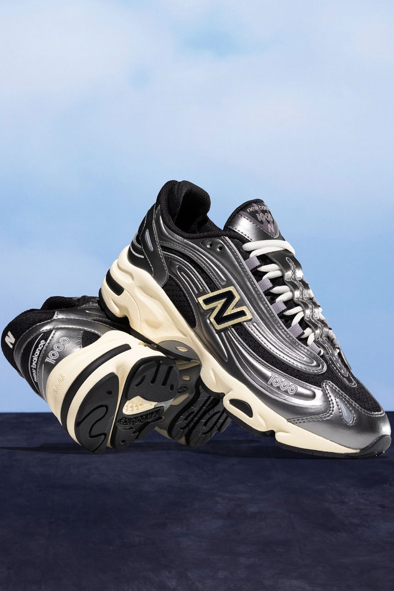 ニューバランスから Y2K スタイルを象徴する 1000のオリジナルカラーが復刻 Dave New Balance 1000 Campaign Sneakers Fashion Trainers Shoes UK Rap Music Grime Drill Central Cee Songs Apple Music Spotify