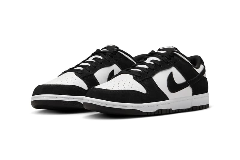ナイキ ダンクローの人気カラーパンダにスエード仕上げの新作が登場 Nike Dunk Low Suede Panda FQ8249-100 Release Info date store list buying guide photos price