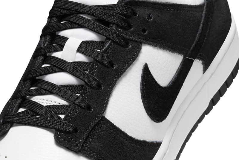 ナイキ ダンクローの人気カラーパンダにスエード仕上げの新作が登場 Nike Dunk Low Suede Panda FQ8249-100 Release Info date store list buying guide photos price