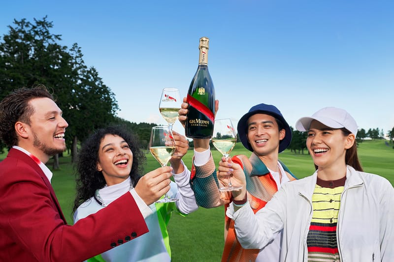 Maison Mumm がラグジュアリーなゴルフ場 GRAND PGM の4施設にて週末限定のテイスティングを開催