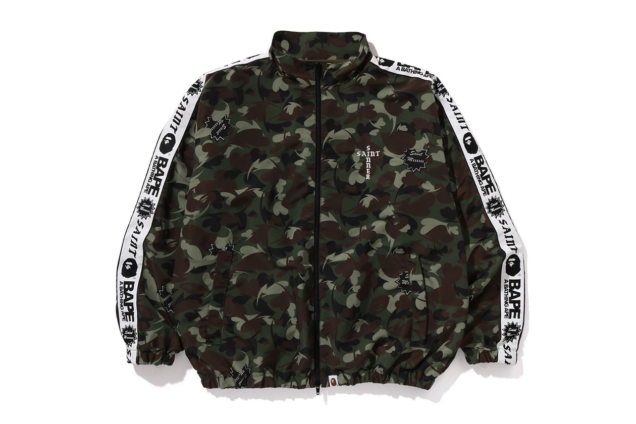 ア・ベイシング・エイプxセント マイケルより最新のコラボアイテムが発売 a bathing ape saint mxxxxxx collabo collection release info