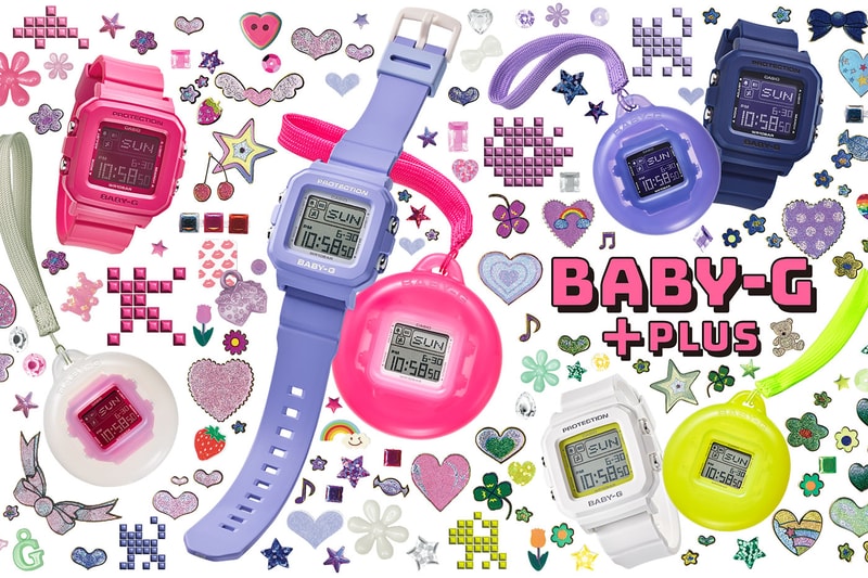 カシオからチャームとしても使える新型のべイビージーが登場 CASIO BABY-G Plus Customizable BGD10K Series Release Info