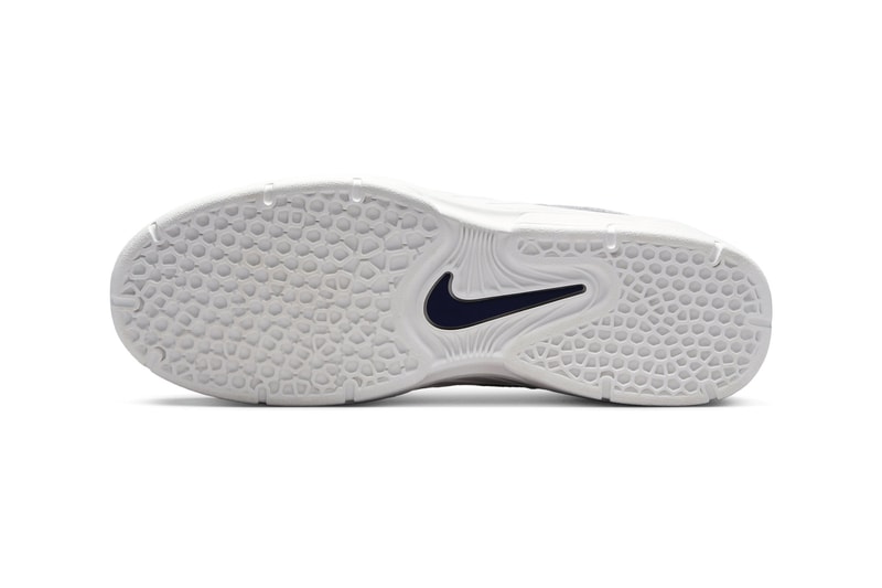 ナイキSBの新型モデル バータブレイに“ジョージタウン”が登場 Nike SB Vertebrae Surfaces in a Minimal "Georgetown" Colorway FD4691-002 Release all white grey suede mesh