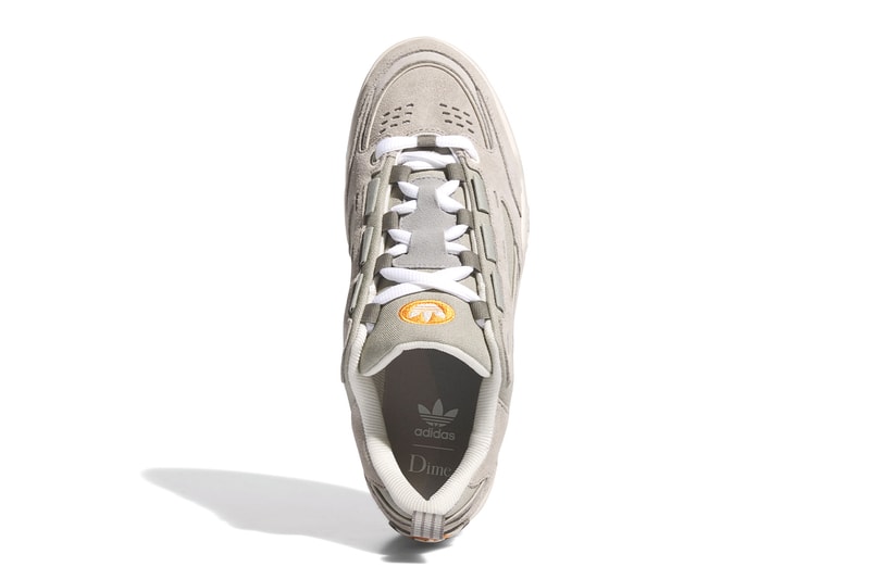 アディダス オリジナルス x ダイムから最新コラボモデル DIME ADI2000が到着 Dime and adidas Take it Back to the 2000s With a ADI2000 Collaboration IE4012 Lt. Granite/Ftw Wht/Chalk montreal canadian skateboard skatewear skate shoe