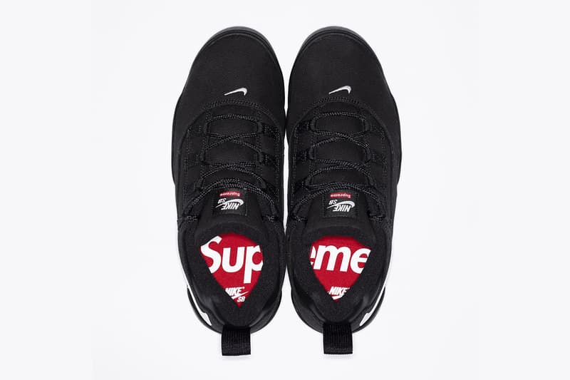 シュプリーム x ナイキ SB の最新コラボフットウェア ダーウィン ローが発売 Supreme Nike SB Darwin Low Spring 2024 release info