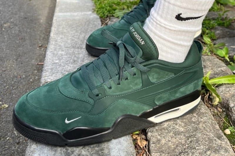 ナイジェル・シルベスター x Air Jordan 4 RM “Pro Green” のファーストルックをチェック