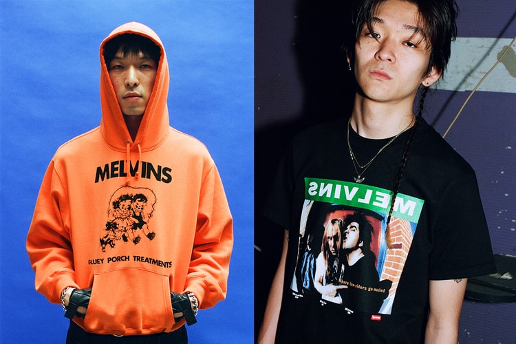 Supreme がメルヴィンズとのコラボレーションを発表