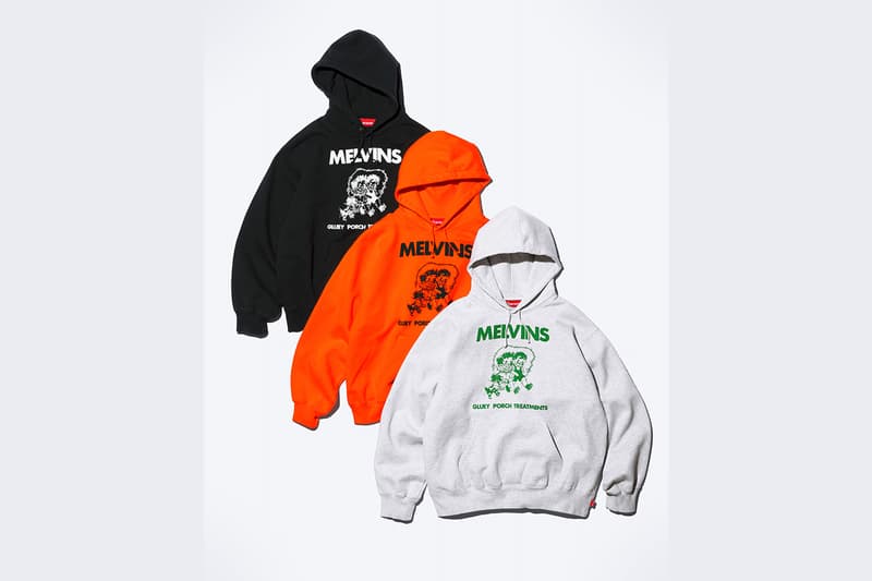 シュプリームがメルヴィンズとのコラボレーションを発表 Supreme x Melvins collab collection 2024 spring release info