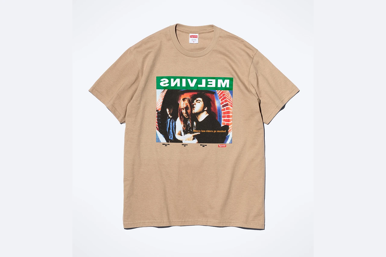 シュプリームがメルヴィンズとのコラボレーションを発表 Supreme x Melvins collab collection 2024 spring release info