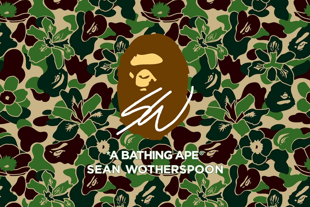 ア・ベイシング・エイプ x ショーン・ウォザースプーンによるコラボコレクションがローンチ A BATHING APE®️ x Sean Wotherspoon collection release info