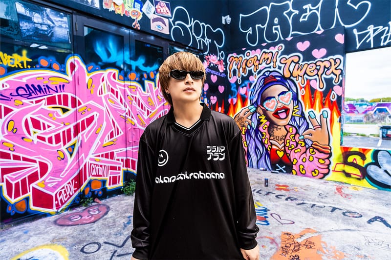 昨年末にソロデビューを果たした ALAN SHIRAHAMA のマーチャンダイズが HBX にて発売