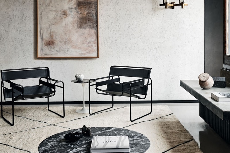 マルセル・ブロイヤーによる名作ワシリーチェアに超マット仕上げの新色が登場 Knoll Marcel Breuer Wassily Chair Ultra Matte Finish Furniture Design contemporary reframing