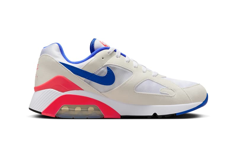 ナイキ エア 180 の OG カラー “ウルトラマリン”が約6年ぶりに復刻 Nike Air 180 Ultramarine FJ9259-100 Release Date info store list buying guide photos price