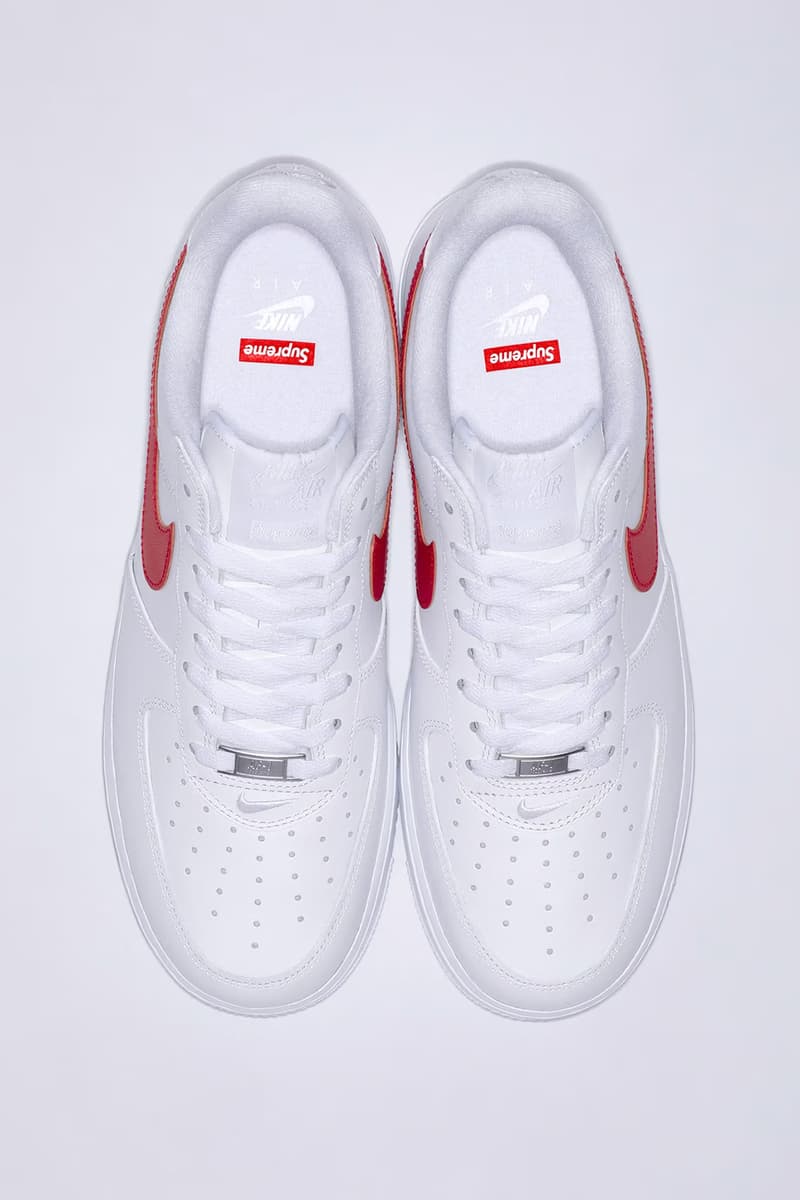 シュプリーム x ナイキ エアフォース 1 ロー 中国限定モデルの発売情報が解禁 Supreme x Nike Air Force 1 CN release info