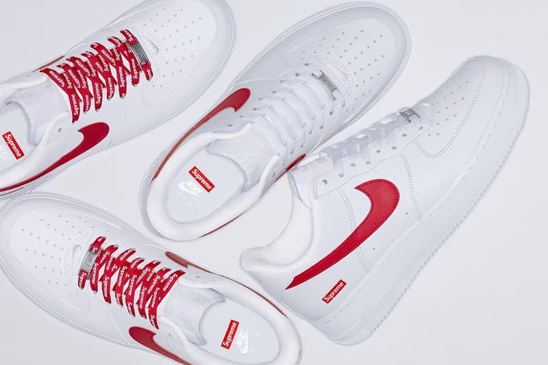 シュプリーム x ナイキ エアフォース 1 ロー 中国限定モデルの発売情報が解禁 Supreme x Nike Air Force 1 CN release info