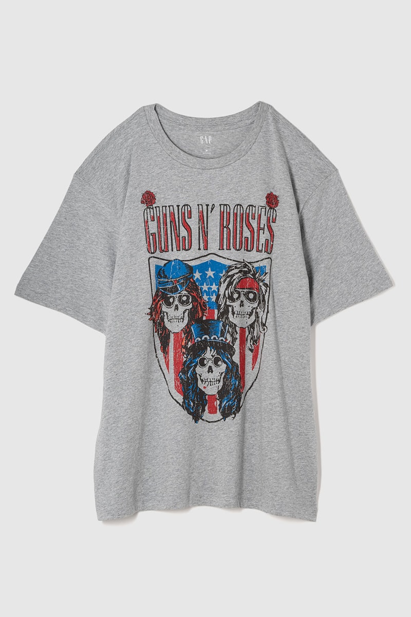 ギャップよりローリング・ストーンズらレジェンドアーティストとのコラボTシャツが発売 gap the rolling stones elton jhon bob marle guns n roses bastie boys the notorious big collabo t shirt release info