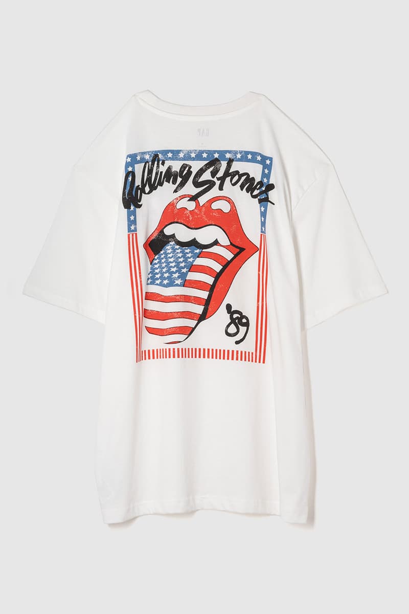 ギャップよりローリング・ストーンズらレジェンドアーティストとのコラボTシャツが発売 gap the rolling stones elton jhon bob marle guns n roses bastie boys the notorious big collabo t shirt release info