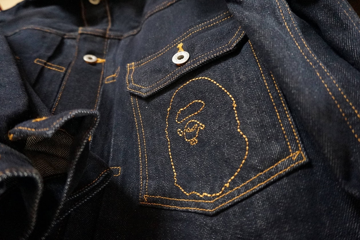 ア・ベイシング・エイプから世界屈指の技術で作り上げた新作デニムコレクションがローンチ A BATHING APE®️  Denim Collection spring 2024 release info