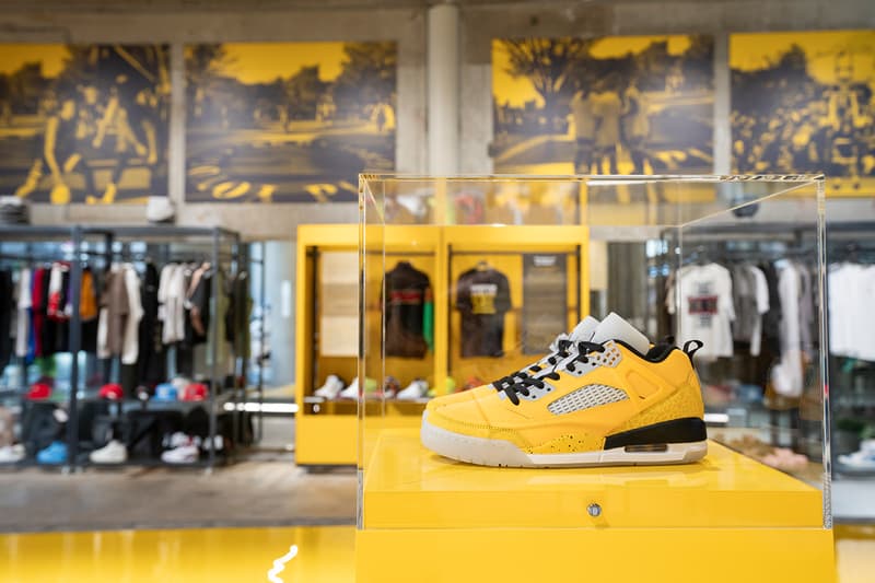 ジョーダンスパイジークの発売を記念したポップアップが TOKYO 23 で開催中 TOKYO 23 POP UP STORE SPIZIKE MUSEUM indo Jordan Spizike