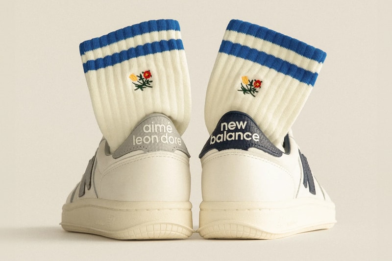 エメ レオン ドレx ニューバランス T500より新色が登場 aime leon dore new balance t500 summer 2024 collection release date info photos price store list buying guide tennis white navy grey