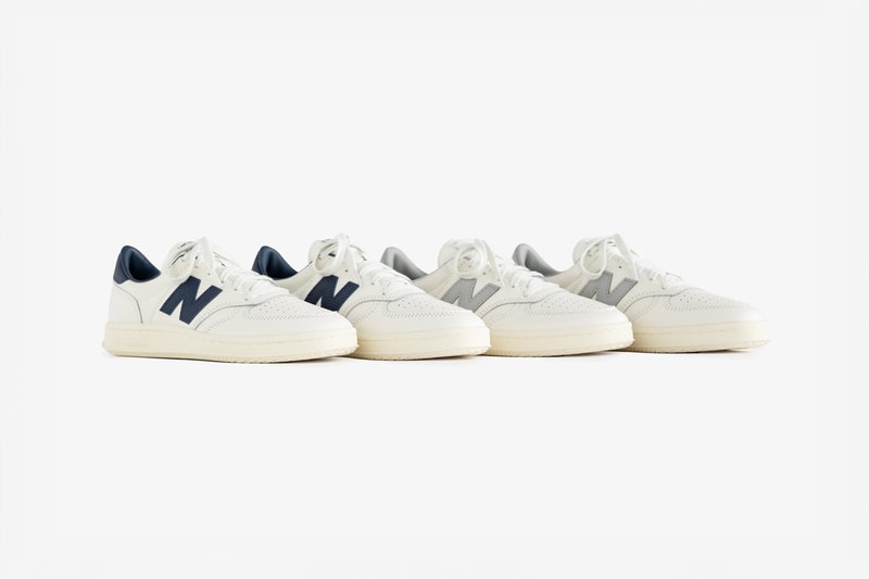エメ レオン ドレx ニューバランス T500より新色が登場 aime leon dore new balance t500 summer 2024 collection release date info photos price store list buying guide tennis white navy grey