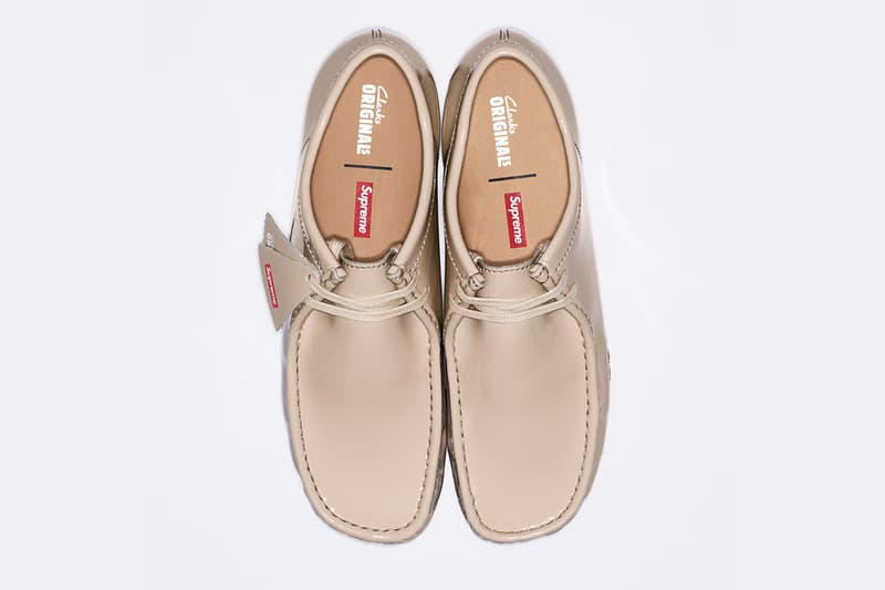 シュプリーム x クラークス オリジナルズ から2024年春の最新コラボ ワラビーが到着 Supreme x Clarks Originals Wallabee spring 2024 release info