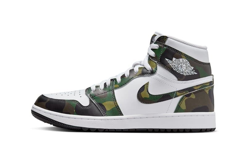 カモ柄を纏ったエアジョーダン1ハイゴルフの新色モデルがスタンバイ air jordan 1 high golf camo camouflage dq0660 300 release date price store buy guide list