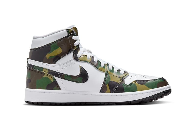 カモ柄を纏ったエアジョーダン1ハイゴルフの新色モデルがスタンバイ air jordan 1 high golf camo camouflage dq0660 300 release date price store buy guide list