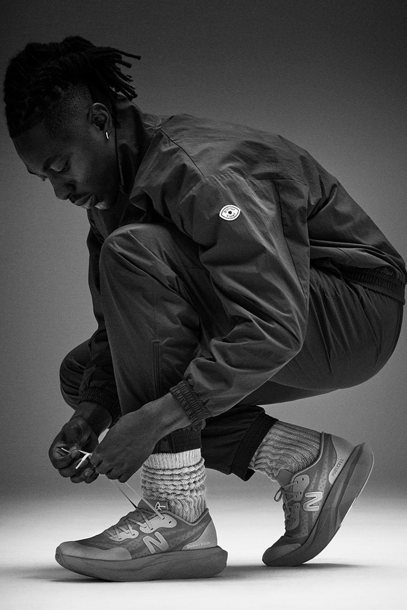 ニューバランスから LA 発のランニングブランド ディストリクトビジョンとのコラボフットウェアが発売 District Vision x New Balance FuelCell SuperComp Elite v4 release info
