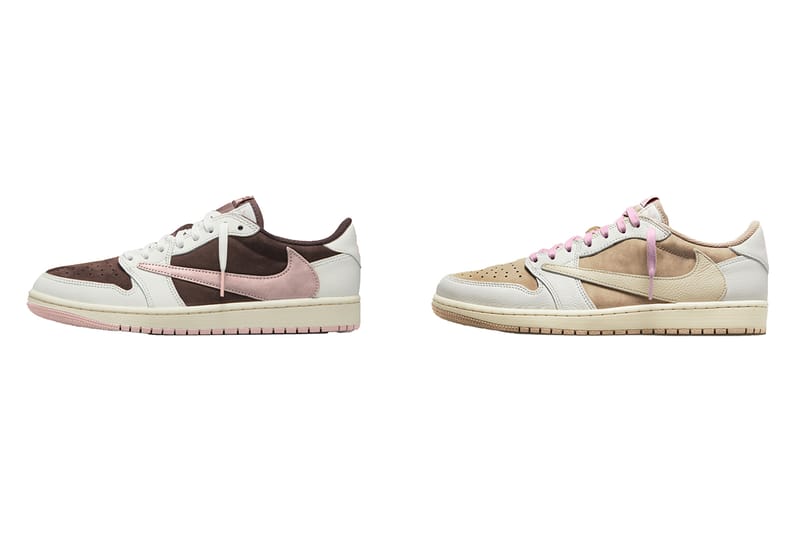 トラヴィス・スコット x Air Jordan 1 Low に“ピンク”をキーカラーに据えた2つの新色が登場か