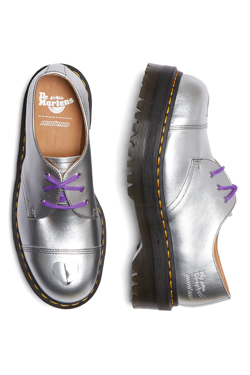 ドクターマーチン x メイドミーが1461 3ホールシューズをリリース dr martens mademe collabo 1461 3 hall shoes release info