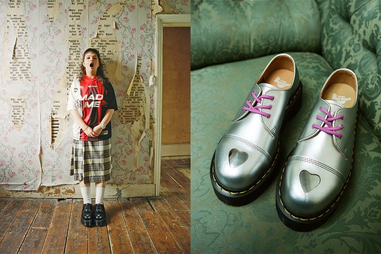 Dr. Martens より米ニューヨーク発の MADEME とのコラボ 1461 3ホールシューズが登場